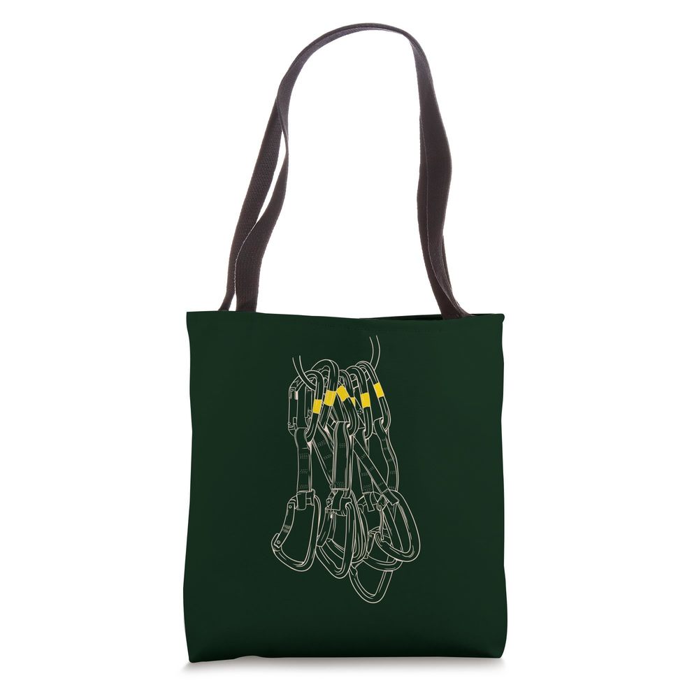 Rock Climbing Quickdraws Sport Climber Tote Bag :O